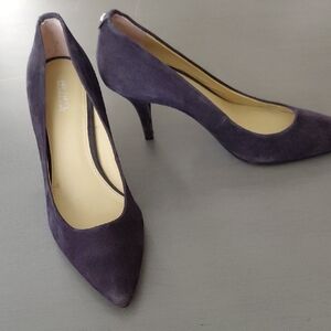 Michael Kors Black Suede Heels
